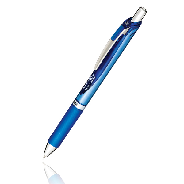 Roller a scatto Energel XM Click - punta 0,5mm - blu  - Pentel