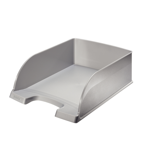 Vaschetta portacorrispondenza Leitz Plus Jumbo - 25,5x10,3x36 cm - grigio - Leitz