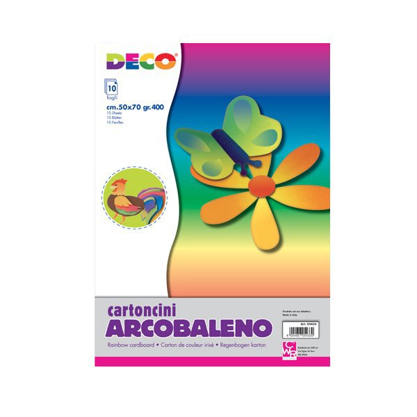 Cartoncino arcobaleno alto spessore