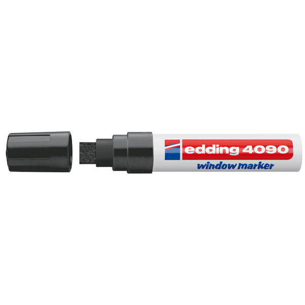 Marcatoren Edding 4090 - punta scalpello da 4,00-15,00mm - nero - Edding