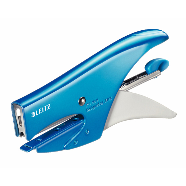 Cucitrice a pinza 5547 WOW - blu metallizzato - Leitz