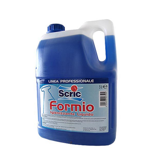 Detergente igienizzante per pavimenti Scric Formio - tanica da 5 L