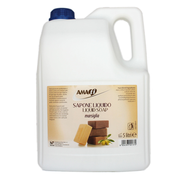 Detergente liquido - marsiglia - Amacasa - tanica da 5 L