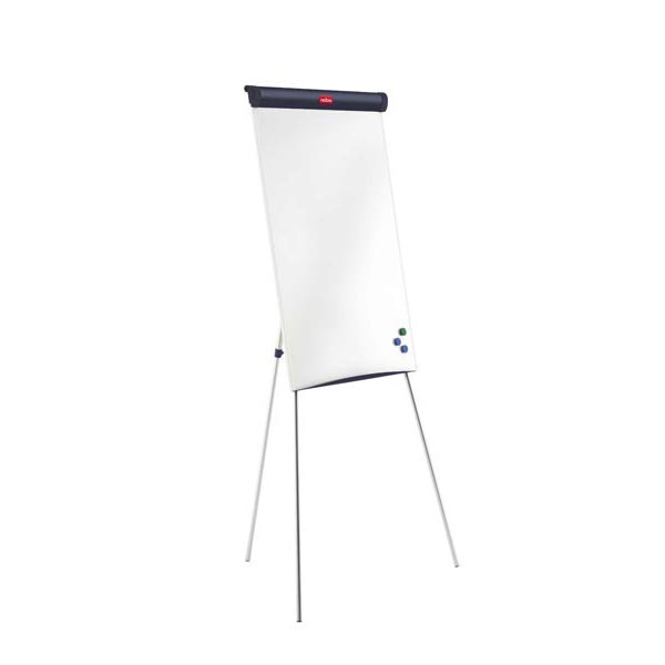 Lavagna portablocco Classic su treppiede - 100x67,5 cm - bianco - Nobo