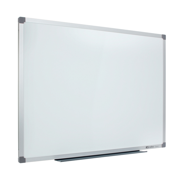 Lavagna bianca magnetica Classic - 60x90 cm - bianco - Nobo