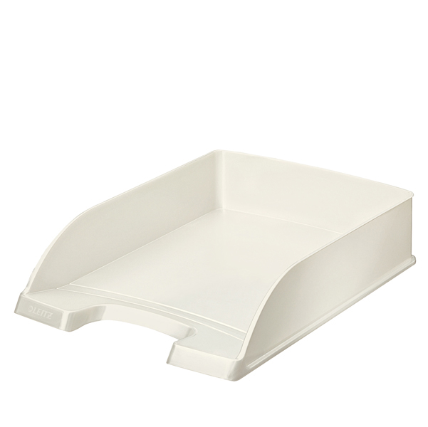 Vaschetta portacorrispondenza WOW - 25,5x35,7x7 cm - 22x30 cm - bianco metallizzato - Leitz