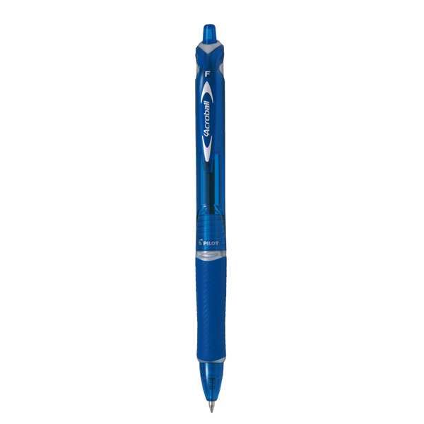 Penna a sfera a scatto Acroball Plastic Begreen - blu - punta 1,0mm - Pilot