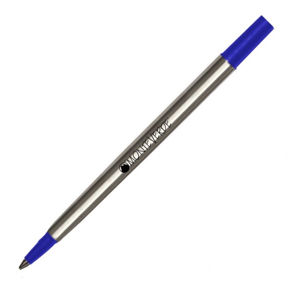 Refill in metallo per roller Parker - punta fine  - blu - Monteverde - conf. 2 pz