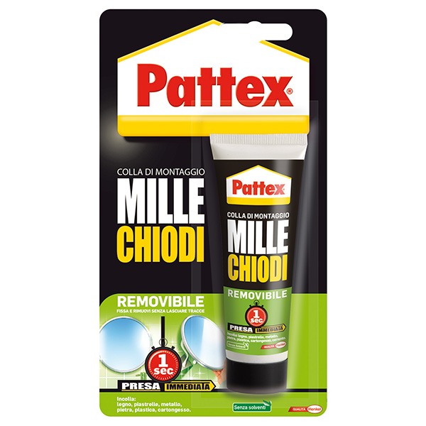 Adesivo Pattex® MilleChiodi Removibile - 100 gr - Pattex®