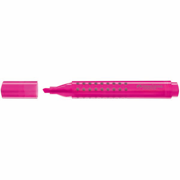 Evidenziatore grip 1543 rosa faber-castell