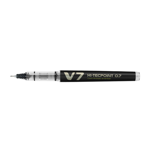 Roller hi-tecpoint v7 ricaricabile nero begreen pilot