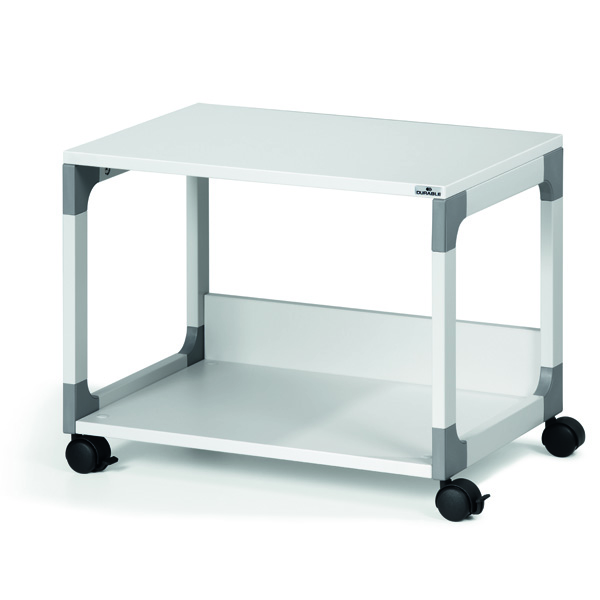 Mobile/carrello Multifunzione System 48 - 60x43,2x47,7 cm - 2 ripiani - con ruote - grigio - Durable