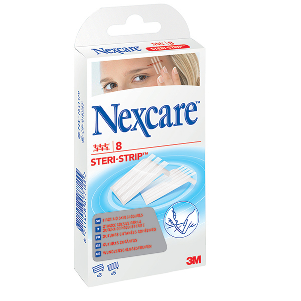 Cerotti Steri Strip - 8 strisce assortite - Nexcare