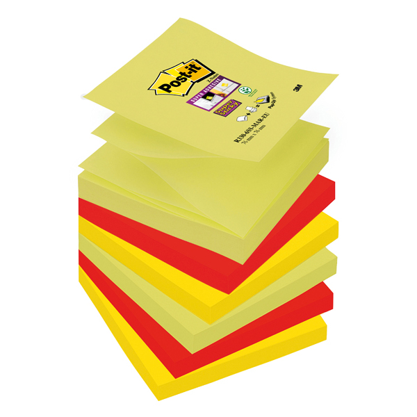 Blocco Post it® Super Sticky Z Notes - Marrakesh - 76 x 76mm - 90 fogli - Post it®