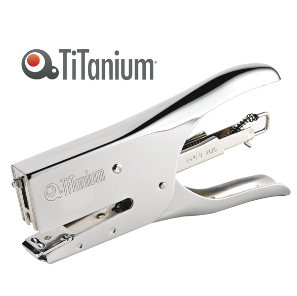 Cucitrice a pinza - acciaio cromato - Titanium