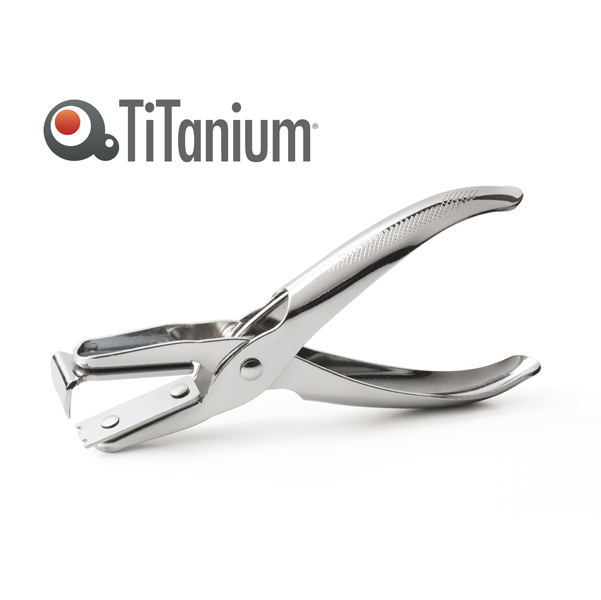 Levapunti a pinza - metallo cromato - Titanium