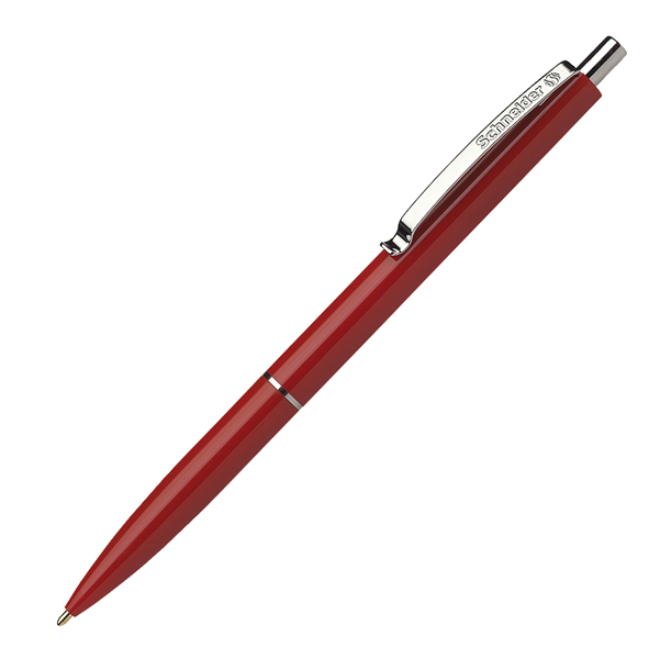 Penna a sfera a scatto K15  - punta media - rosso - Schneider