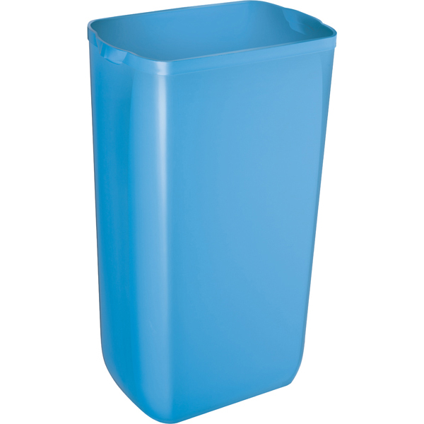 Cestino gettacarte Soft Touch - 33x22x49 cm - 23 L - azzurro - Mar Plast