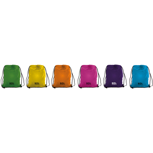 Sacchetto t-bag in nylon 38x50cm colori assortiti