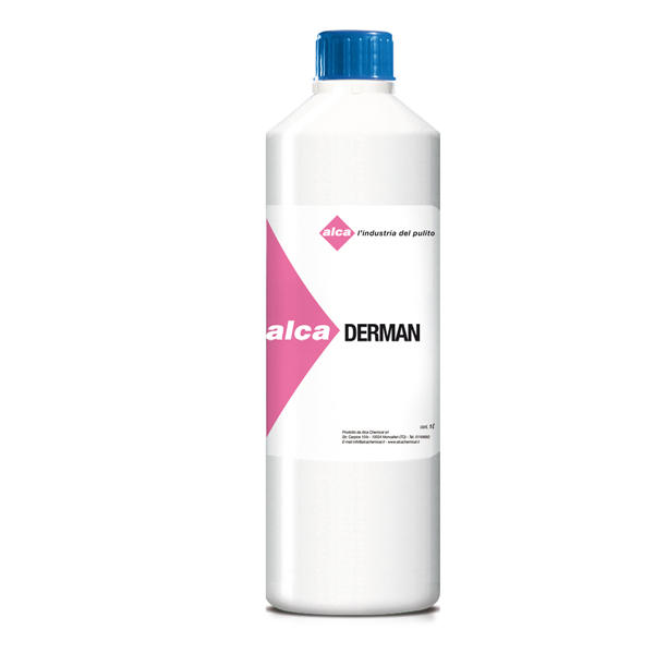 Sapone liquido Derman - fiorito - Alca - flacone da 1 L