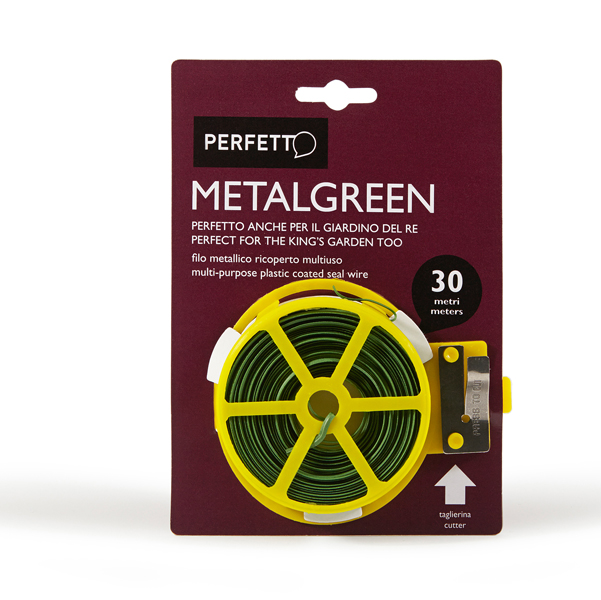 Filo multiuso Metalgreen - metallo ricoperto - 30 m - Perfetto