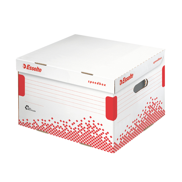 Scatola container Speedbox - Medium - 32,5x36,7cm - dorso 26,3 cm - Esselte