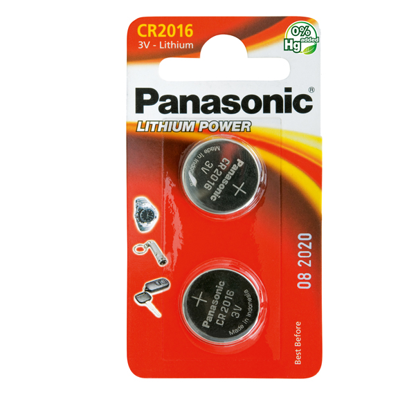 Micropila CR1025 - litio - Panasonic - blister 1 pezzo