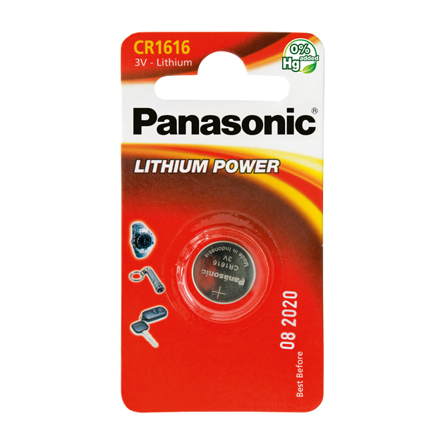 Blister micropila litio cr1616 panasonic