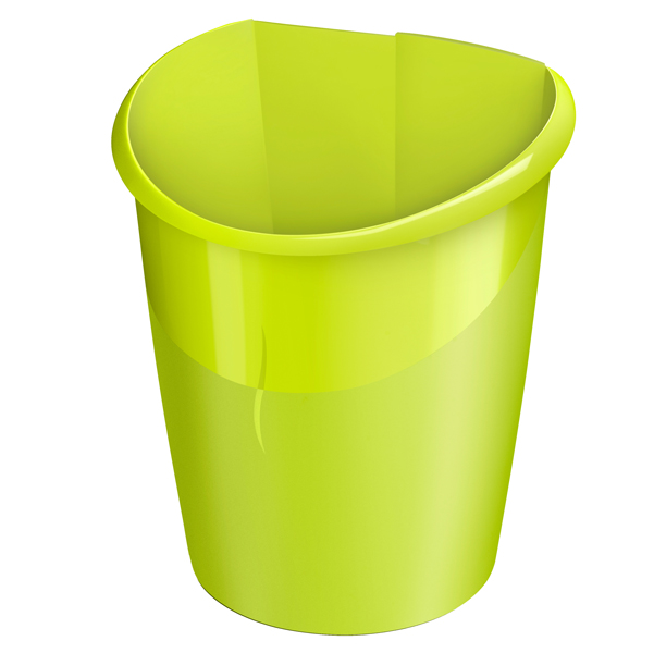 Cestino gettacarte Ellypse Xtra Strong - altezza 38 cm - 15 lt - verde anice - CEP