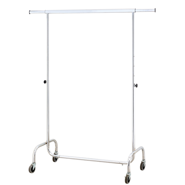 Stender appendiabiti professionale AC0081 - 105/175x50x141/191 cm - acciaio - Serena Group