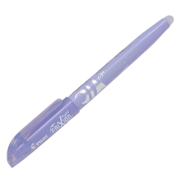 Evidenziatore cancellabile Frixion Light soft - punta a scalpello 4,0mm  - tratto 3,3mm - viola soft - Pilot