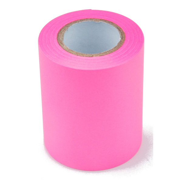 Rotolo ricarica carta autoadesiva - fucsia neon - 59mm x 10mt - per Memoidea Tape Dispenser - Iternet