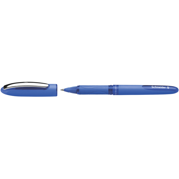 Roller One Hybrid C con cappuccio  - tratto 0,3mm - blu - Schneider