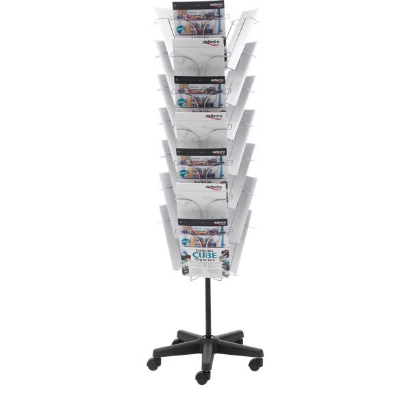 Espositore Girevole Per Gioielli E Portachiavi A 2 Ripiani, 12 Ganci, Altezza 42 Cm – Base Fissa, Per Negozio E Camera