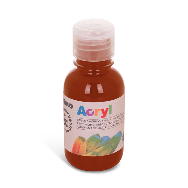 Colori Acryl - 125ml - terra di siena bruciata - Primo