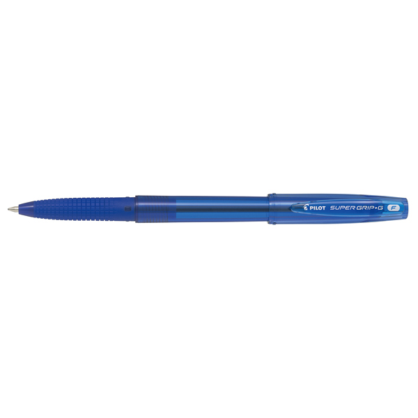 Penna a sfera Supergrip G con cappuccio - punta 0,7mm - blu  - Pilot