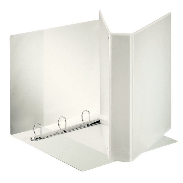 Raccoglitore personalizzabile Display - 4 anelli a D 40 mm - dorso 5,9 cm - 22x30 cm - bianco - Esselte