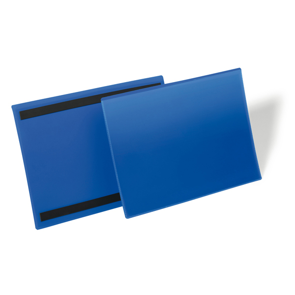 Buste identificative magnetiche - formato A4 orizzontale (297x210 mm) - Durable - conf. 50 pezzi