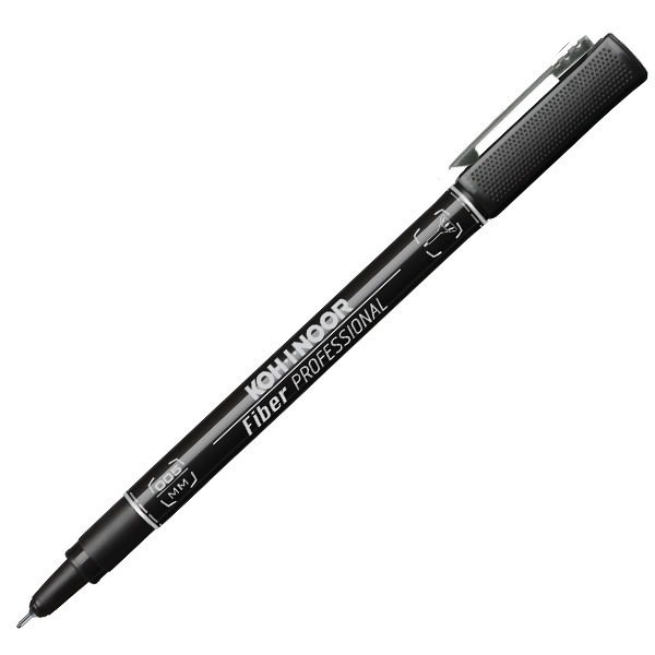 Fineliner Professional Fiber - 0,05mm - nero - Koh-I-Noor