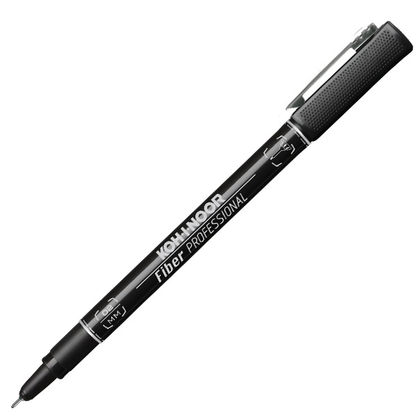 Fineliner Professional Fiber - 0,2mm - nero - Koh-I-Noor