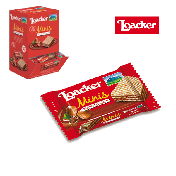 Wafer Minis Napolitaner - 10 gr - Loacker