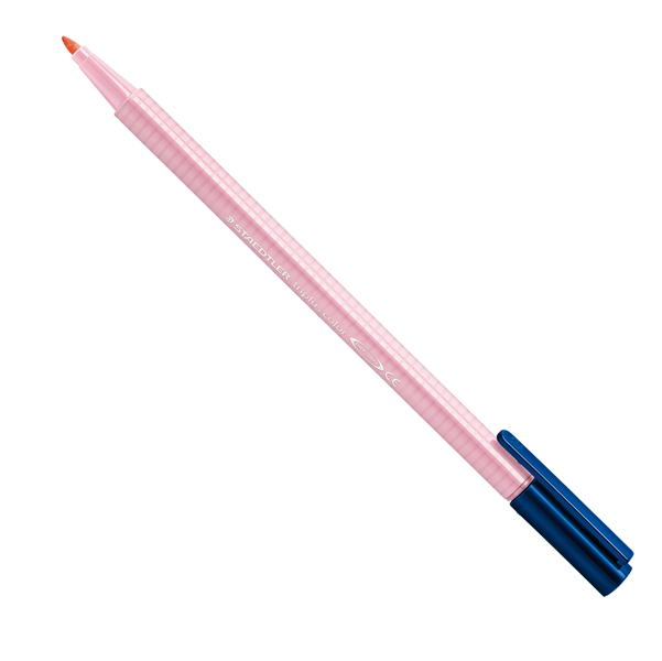 Pennarello Triplus Color punta feltro -  tratto 1,00mm - rosa  - Staedtler