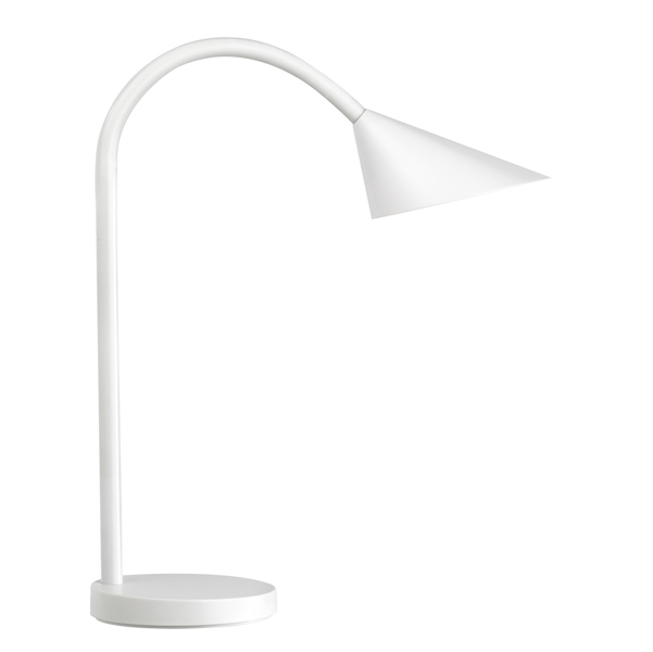 Lampada da tavolo Sol - a led - 4W - bianco - Unilux