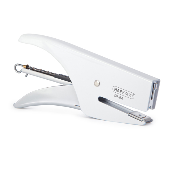 Cucitrice a pinza SP- 64 - metallo verniciato - bianco - Rapesco