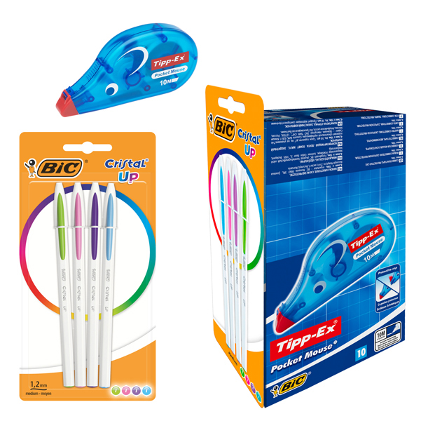 Correttore a nastro Pocket Mouse - Tipp Ex - box 10 correttori