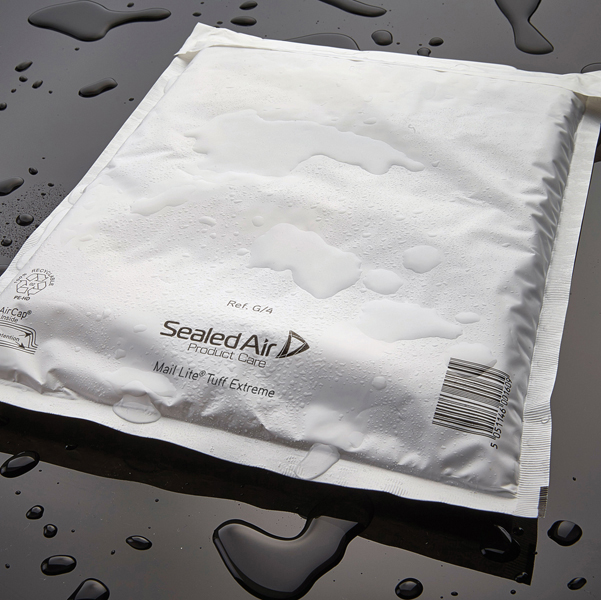 Busta imbottita Mail Lite® Tuff Extreme - formato D (180x260 mm) - bianco - Sealed Air - conf. 100 pezzi
