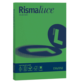 Carta Rismaluce Standard - A4 - 90 gr - verde 60 - Favini - conf. 300 fogli