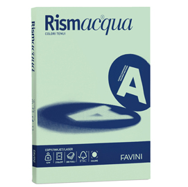 Carta Rismacqua Standard - A4 - 90 gr - verde chiaro 09 - Favini - conf. 300 fogli