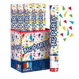Sparacoriandoli Cannon - colori assortiti - 8mt - Big Party