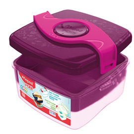 Lunch Box Picnik Easy - modello concept - 1,4L - Viola/Fucsia - Maped